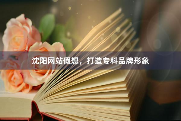 沈阳网站假想，打造专科品牌形象
